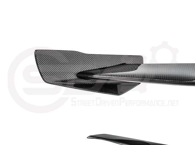 2014-2019 CHEVROLET CORVETTE C7  | EXTENDED REAR HIGH SPOILER WITH WING RISER