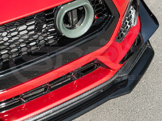 2024-Up Ford Mustang S650 | GTV Style GLOSSY BLACK Add-On Front Lip Splitter Ground Effects