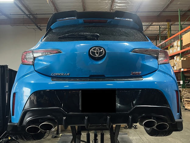 2019-PRESENT TOYOTA COROLLA HATCHBACK QUAD TIPS CAT BACK EXHAUST