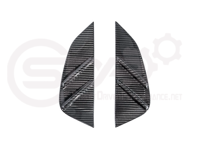 2021-UP BMW G80 M3 | FACTORY REPLACEMENT CARBON FIBER SIDE FENDER VENT COVERS REPLACEMENT PAIR