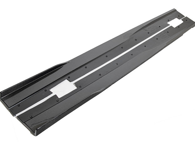 2008-09 PONTIAC G8 CARBON FIBER FRONT SPLITTER & SIDE SKIRTS GROUND EFFECTS