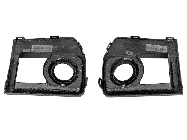 2009-2015 CTS-V V2 - Carbon Fiber Fog Light Bezels / Covers