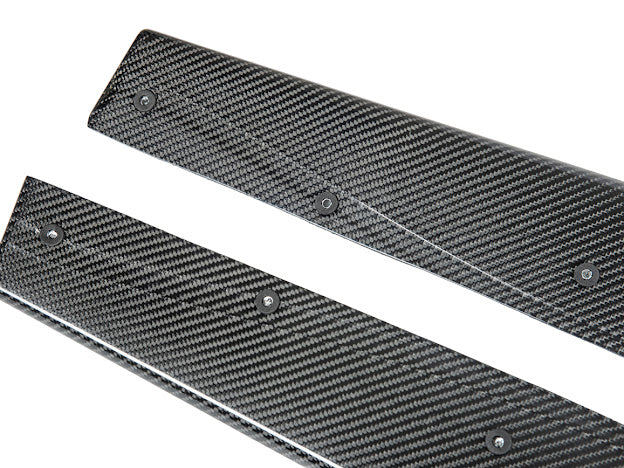 2014-2018 BMW F80 M3 | M-Performance Extended CARBON FIBER Side Skirts Extension Rocker Panel Ground Effects