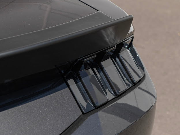 2024-UP FORD MUSTANG S650 | SMOKE TINTED REAR TAIL LIGHT TRIM BEZEL COVER