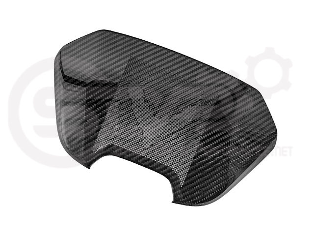 2020-Present Corvette C8 Coupe Models | GM Factory Style CARBON FIBER Interior Console Waterfall Lower Speaker Grille Trim Cover With Corvette Logo