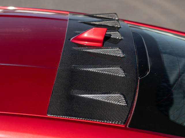 2024+ FORD MUSTANG S650 COUPE |   CARBON FIBER REAR ROOF WING SPOILER