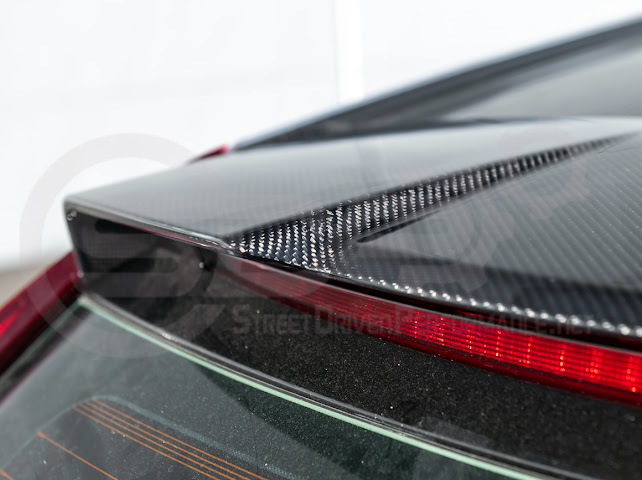 2009-2015 CTS-V V2 Wagon - Carbon Fiber Trunk Lid Spoiler / Wing
