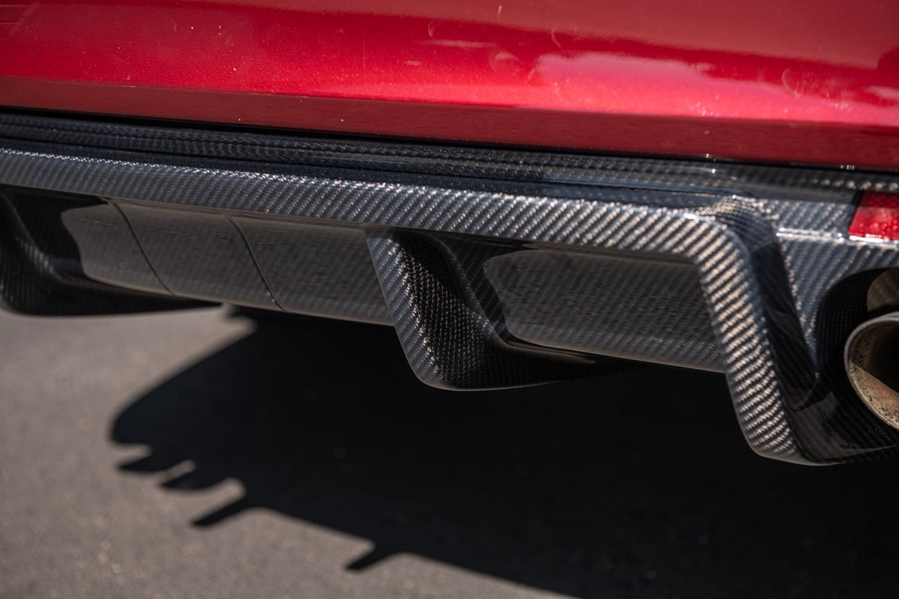 2008-2009 PONTIAC G8 CARBON FIBER GXP STYLE REAR DIFFUSER