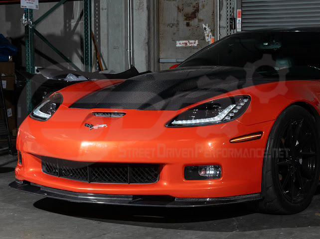 2005-2013 CHEVROLET CORVETTE C6 | C7 STYLE PROJECTOR LED SEQUENTIAL SIGNAL TURN HEADLIGHTS (PAIR)