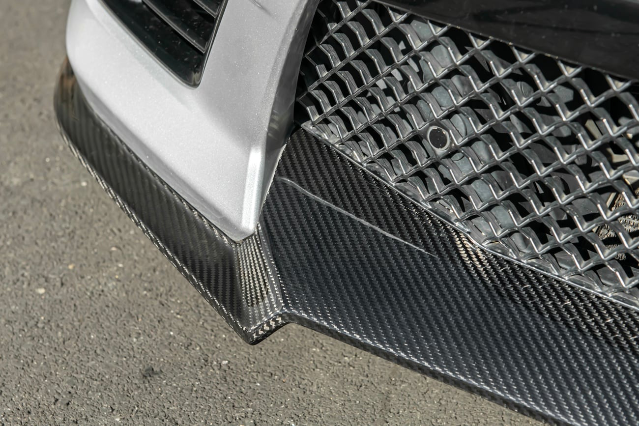 2016-2019 CADILLAC ATS-V - CARBON FIBER “OEM STYLE” FRONT LIP SPLITTER GROUND EFFECTS