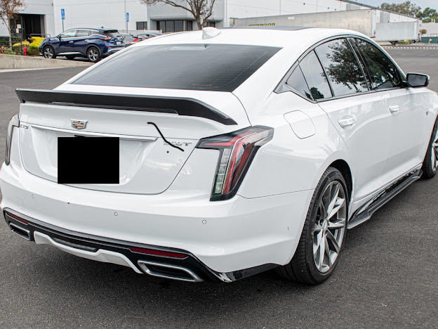 2020-Present Cadillac CT5 Sport / CT5-V / CT5-V Blackwing | CARBON FIBER Blackwing Style Spoiler Wing