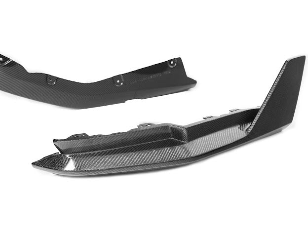 2021-Up BMW G82 / G83 M4 | M-Performance Style CARBON FIBER Rear Apron Lip Splitter Ground Effects (Pair)