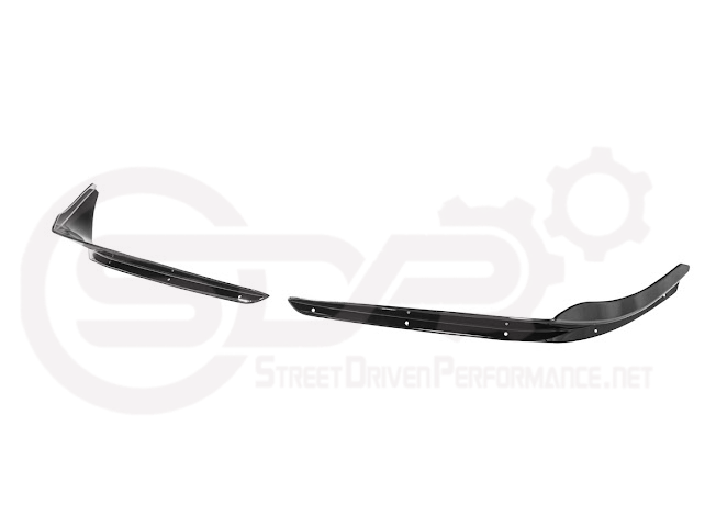 2024-UP MUSTANG S650 GT | FRONT SPLITTER LIP GROUND EFFECTS CANARDS PAIR