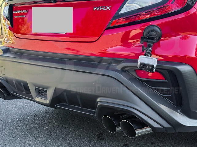 2022-PRESENT SUBARU WRX | MUFFLER DELETE BOSO AXLE BACK EXHAUST (CHROME OR BURNT BLUE TIPS)