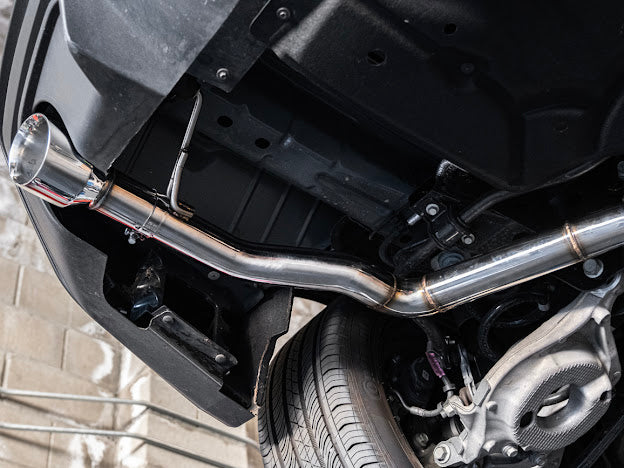 2024-Up Ford Mustang S650 | Muffler Delete Axle Back 3.5'' Dual Tips Exhaust