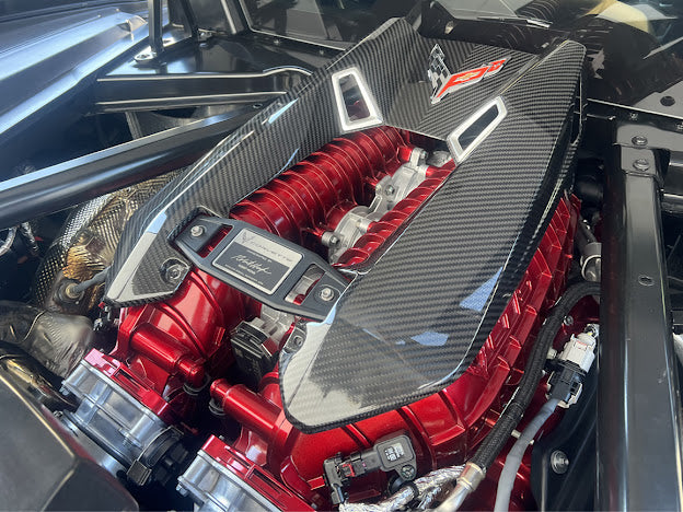 2023+ CORVETTE C8 Z06 CARBON FIBER ENGINE COVER