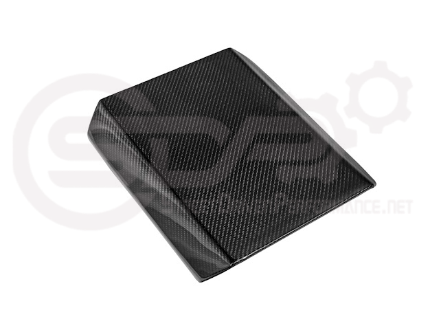 2024-Up Tesla Cybertruck | Interior DRY Carbon Fiber Armrest Trim Cover (Copy)