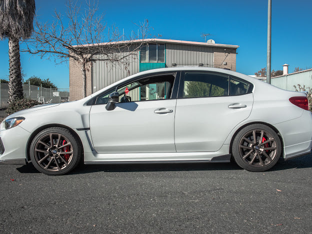 2015-2021 SUBARU WRX / STI “COMPETITION SPORT” VERSION 2 SIDE SKIRTS ROCKER PANEL GROUND EFFECTS