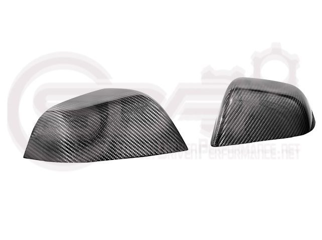2025-Up Tesla Model Y | Carbon Fiber Tape On Side Mirror Cap Covers Pair