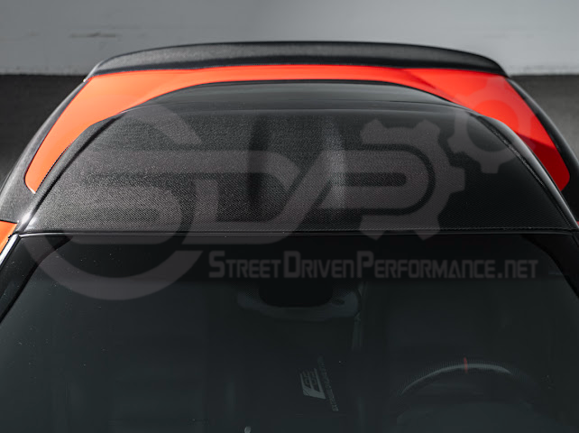 2005-2013 C6 Corvette - Carbon Fiber B-Pillar / Halo Cover