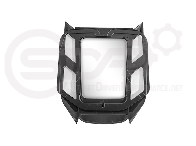 2020-UP CORVETTE C8 CONVERTIBLE | REAR HATCH UPPER HTC TONNEAU WINDOW INSERTS