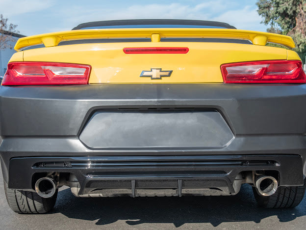 2016-2018 CAMARO ZL1 PACKAGE REAR BUMPER COVER REPLACEMENT & DIFFUSER