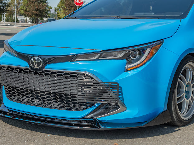 2019-UP TOYOTA COROLLA HATCHBACK | JDM PERFORMANCE PACKAGE FRONT SPLITTER LIP GROUND EFFECTS