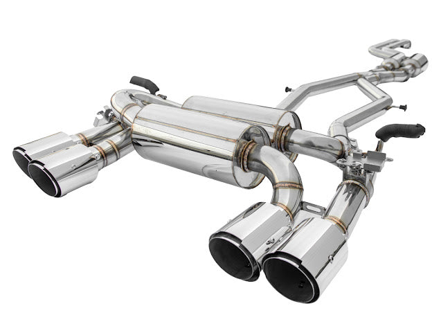 2014-2019 BMW F80 M3 & F82 / F83 M4 | MUFFLER AXLE BACK WITH RESONATED MID PIPE CAT BACK EXHAUST