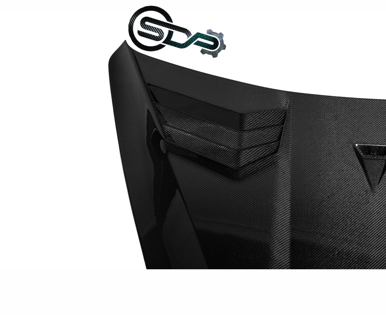 2020+ Corvette C8 | GT3 R Style CARBON FIBER Vented Front Hood