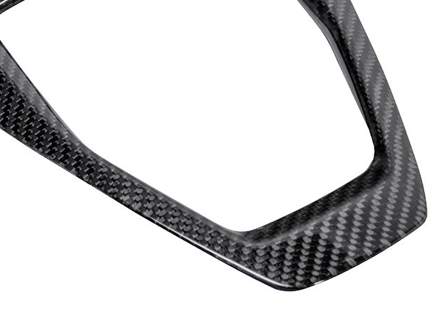 2024-Up Ford Mustang S650 | CARBON FIBER Interior Manual Gear Shift Panel Trim Cover