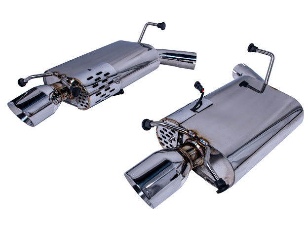 2009-2015 Cadillac CTS-V V2 | Sedan Stainless Steel Axle Back 4.25" Dual Tips Exhaust