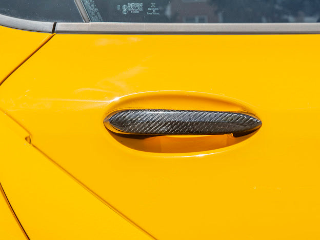2020-Up Toyota GR Supra A90 A91 | Factory Style CARBON FIBER Side Door Handle Cover (Pair)