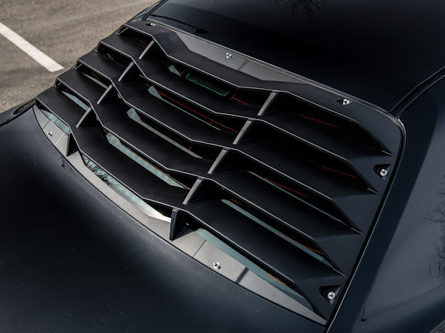 2008+ DODGE CHALLENGER REAR WINDOW LOUVER SUN SHADE COVER