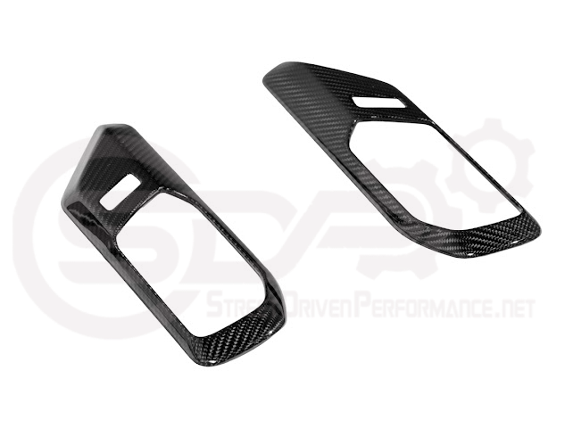 2021-UP FORD BRONCO CARBON FIBER FRONT DOOR HANDLE TRIM COVER