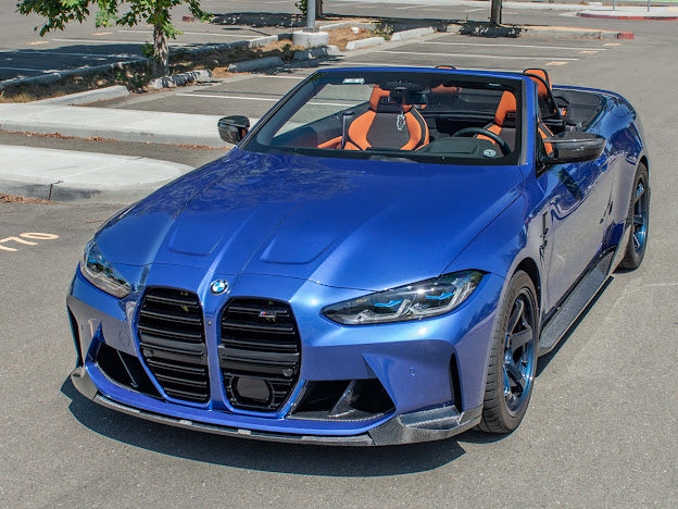 2021-UP BMW G80 M3 & G82 / G83 M4 | M-Performance Carbon Fiber 3-Piece Front Lip Splitter Ground Effects