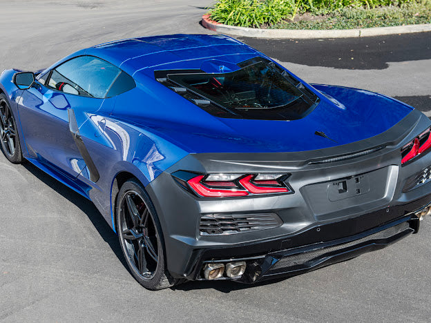 2020-PRESENT CORVETTE C8 STINGRAY & Z51 | Z06 CONVERSION REAR BUMPER & SPOILER KIT