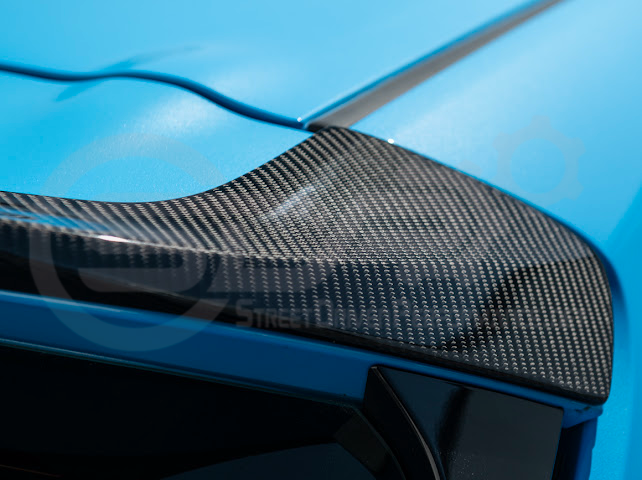 2019-UP TOYOTA GR COROLLA | JDM SDP PERFORMANCE STYLE CARBON FIBER REAR ROOF WING DUCKBILL SPOILER