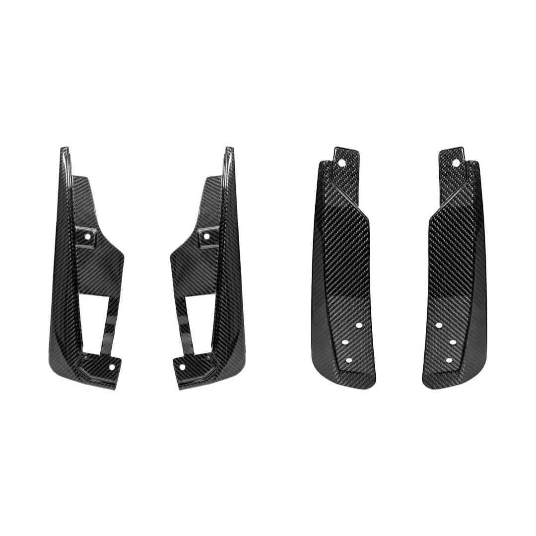 2024-UP FORD MUSTANG S650 | GT350R PERFORMANCE STYLE CARBON FIBER FENDER FLARES MUD FLAPS