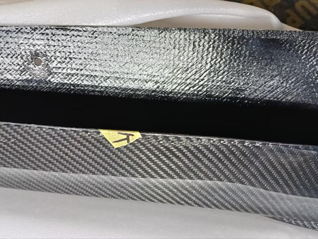 *BLEMISHED-DISCOUNTED* 2020+ C8 Corvette - CARBON FIBER "5VM Style" Side Skirt / Rocker Panel Ground Effects