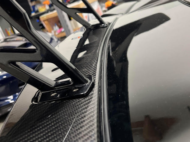 *BLEMISHED-DISCOUNTED* 2019 CHEVROLET CORVETTE C7 ZR1 CARBON FIBER REAR LID BASE SPOILER / WING
