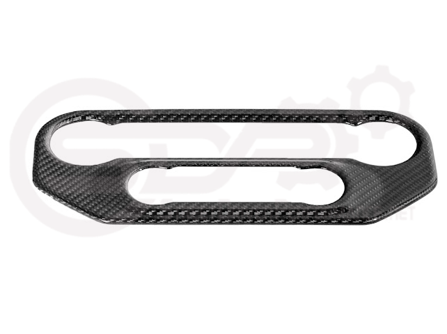 2021-UP FORD BRONCO CARBON FIBER CENTER CONSOLE AC CONTROL PANEL COVER TRIM