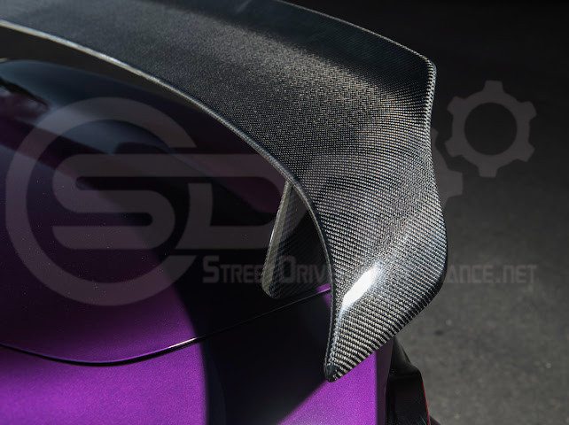 2023-UP BMW G87 M2 | M PERFORMANCE TRACK CARBON FIBER REAR HIGH WING SPOILER