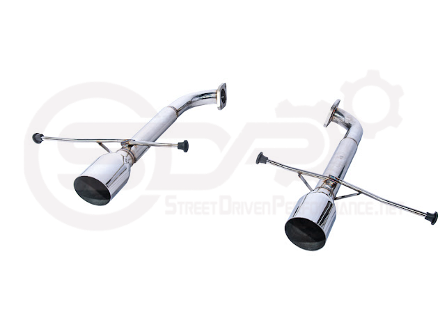 2019-PRESENT SUBARU ASCENT | MUFFLER DELETE AXLE BACK EXHAUST (CHROME OR BURNT BLUE TIPS)