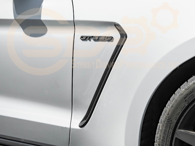 2015-20 FORD MUSTANG | CARBON FIBER FRONT SIDE FENDER VENT COVER