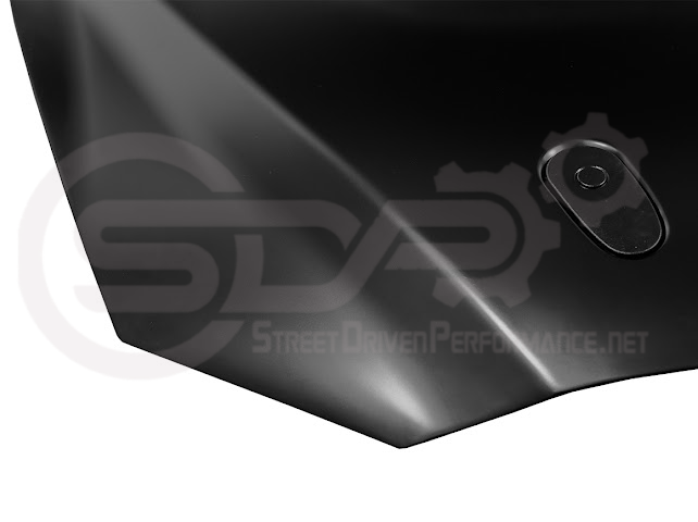 2018-2023 FORD MUSTANG S550 | GTD STYLE ALUMINUM FRONT AIR VENTED HOOD