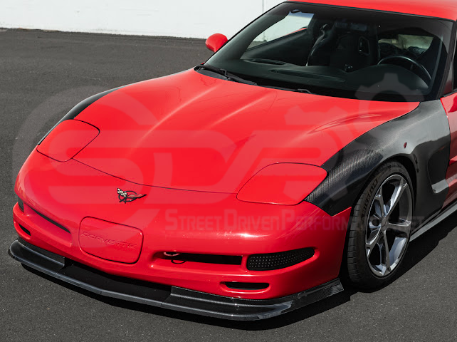 1997-2004 CHEVROLET CORVETTE C5 PERFORMANCE FRONT SPLITTER LIP GROUND EFFECTS