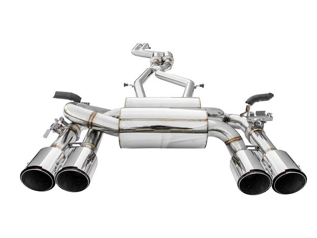 2014-2019 BMW F80 M3 & F82 / F83 M4 | MUFFLER AXLE BACK WITH RESONATED MID PIPE CAT BACK EXHAUST