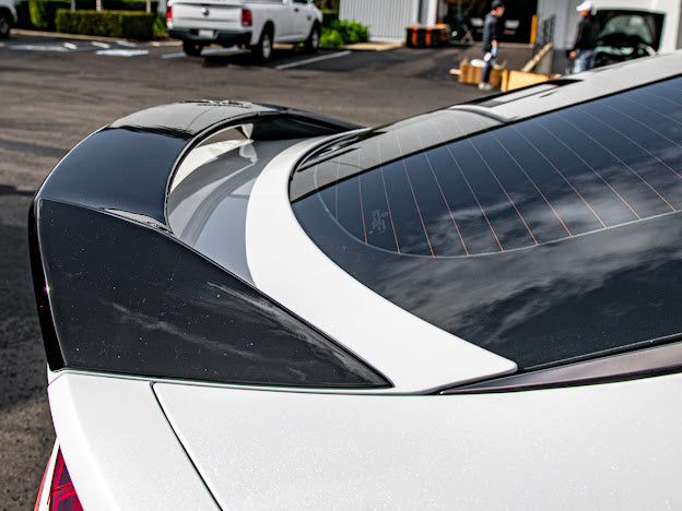 2018-Up Kia Stinger Scorpion GT Style GLOSSY BLACK Rear Trunk Lid Wing Spoiler