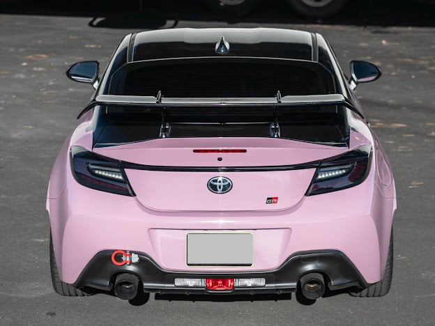 2022-Up Toyota GR86 & Subaru BRZ | Performance Swan Neck Style Carbon Fiber Rear High Wing Spoiler