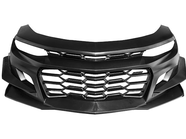 2016-2018 6th Gen Camaro - ZL1 1LE Replacement Front Bumper Cover Grille Lip Canard Pair For Camaro